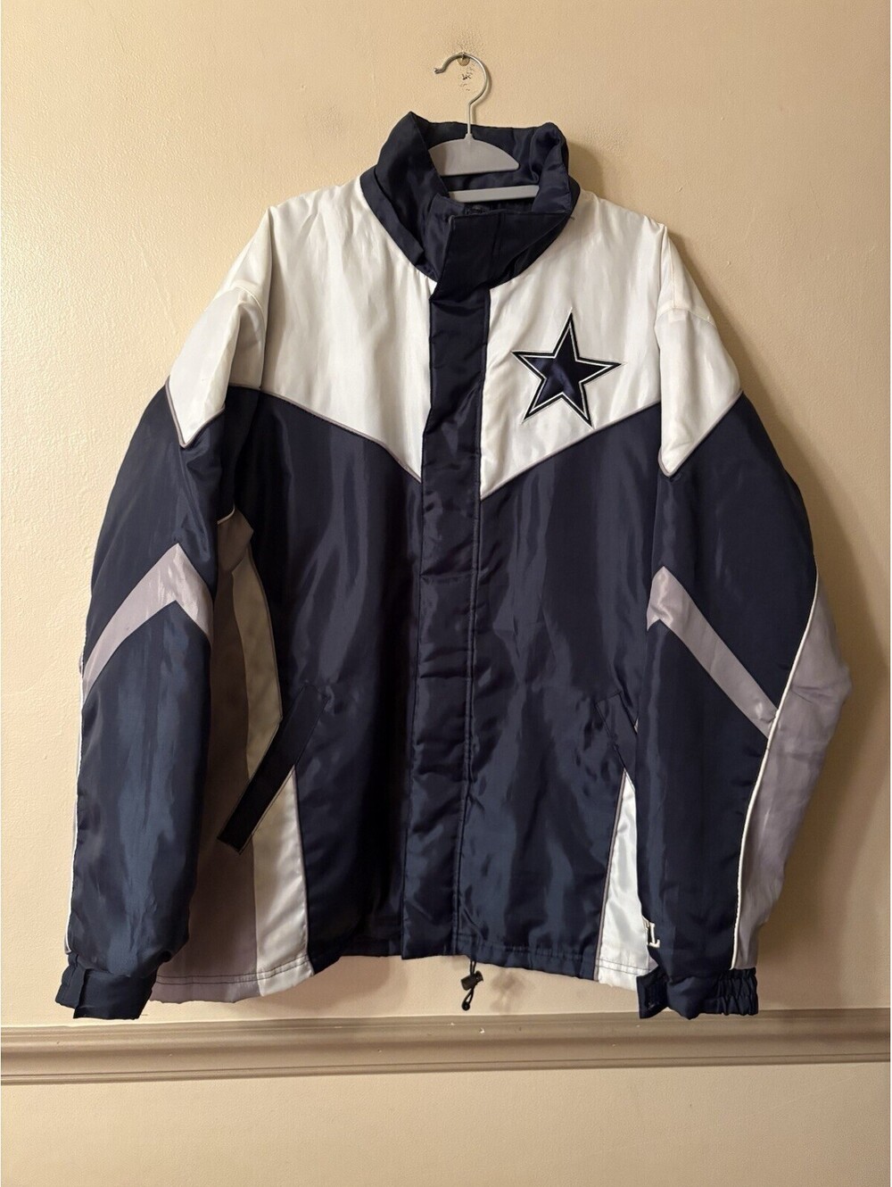 Vintage 90s Dallas Cowboys NFL G-III Jacket Parka Men’s Large Embroidered
